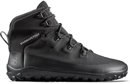 VIVOBAREFOOT Tracker AT II Herren Barfuß-Wanderstiefel, All-Terrain-Textil-Obermaterial, breite Zehenbox, Wanderschuh, leichte Trekkingschuhe
