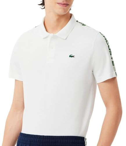 Lacoste Tennis-Poloshirt, Weiß, für Herren, Ultra Dry, weiß, M