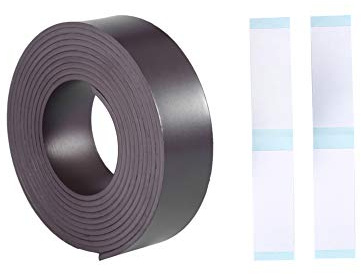 Jelquix Magnetstreifen für Saugroboter, Schlank, Tragbar, Keine Batterie Erforderlich, mit Freischneidefunktion, für Kehrmaschine mit Magnetischer Unterstützung