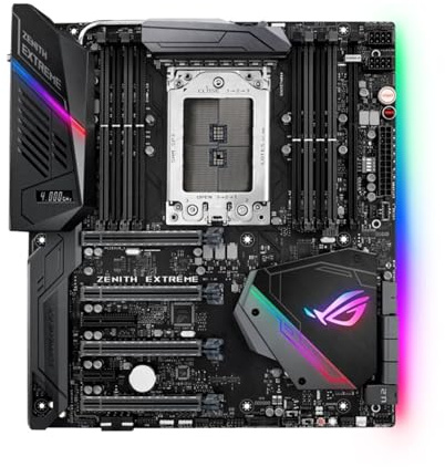 Schede madri Fit For ASUS X399 EATX Gaming ROG Zenith Extreme Supporta Ryzen Threadripper 2990WX 2970WX 2920X 1950X 1900X CPU 8xDDR4 M.2