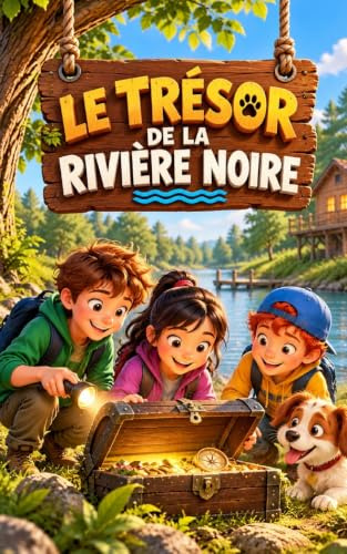LE TRÉSOR DE LA RIVIÈRE NOIRE: Une légende oubliée, trois enfants courageux, un secret plus précieux que l’or (Lecture pour enfants dès 8 ans)