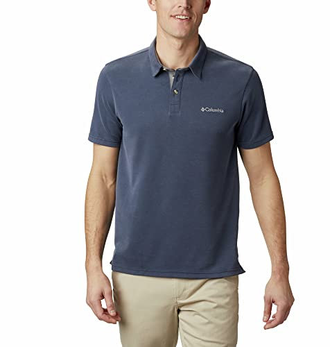 Columbia Hombre Polo, Collegiate Navy 464, 32