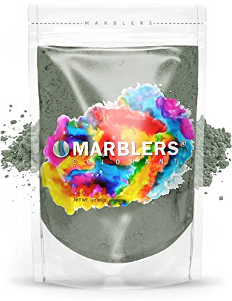 MARBLERS Green Mica Powder [Khaki] 3oz (85g) | Cosmetic Grade | Epoxy Resin Pigment | Dye | Non-Toxic, Vegan, Cruelty-Free | Lip Gloss, Nails, Body Butter | Bath Bomb, Candle & Soap Making