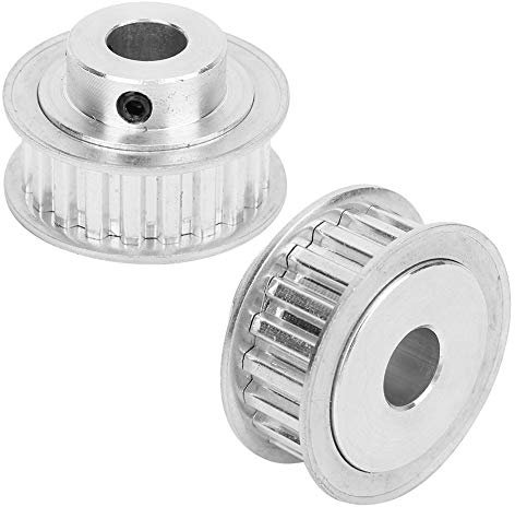 Synchronrad Riemenscheibe 20 Zähne Breite 10mm Aluminium XL Typ mit Schraubenschlüssel - 4 Innendurchmesser Größe 6mm für Tischkreissäge
