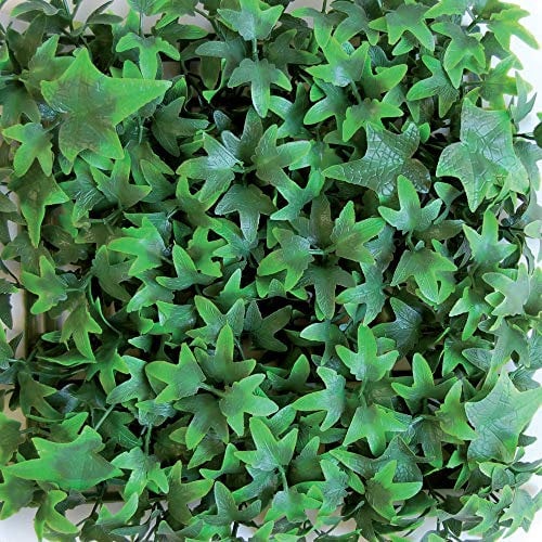 TENAX Siepe Sintetica a Pannelli per Parete Giardino Verticale, Tipo Edera, Divy 3D Panel Helix 0,50 x 1 m, componibile per Decorazione e schermatura