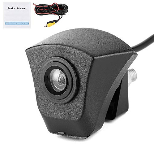 Rückfahrkamera Auto, Seitenkamera Auto Front Kamera, CCD Frontkamera Logo Eingebetteter wasserdichter Nachtsichtmonitor Passend für A8 Q3