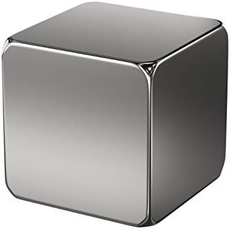 1 Stück Neodym Power-Magnet - Silber - Magnete 20x20x20mm extra stark Würfelmagnet - Haftkraft ca. 21 kg - Starke Magnete Super-Magnet - Magnetwürfel für Whiteboard Magnettafel Werkstatt