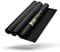 LILENO HOME Schubladenmatte 50x150 cm (Schwarz) 3er Set - Antirutschmatte Schubladen als Schubladeneinlage für Kühlschrank - Schublade Einlagen zuschneidbar als Antirutschmatten Küche