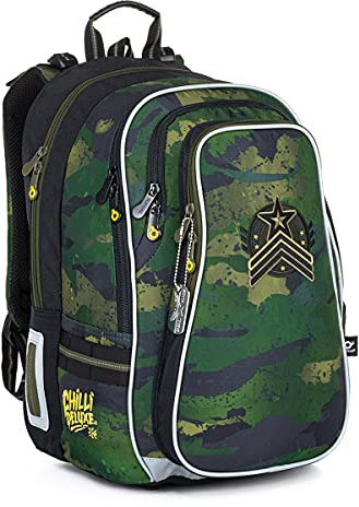 TOPGAL Schulrucksack für Jungen ab - 3. Klasse - LYNN 21018 (Maskiert)