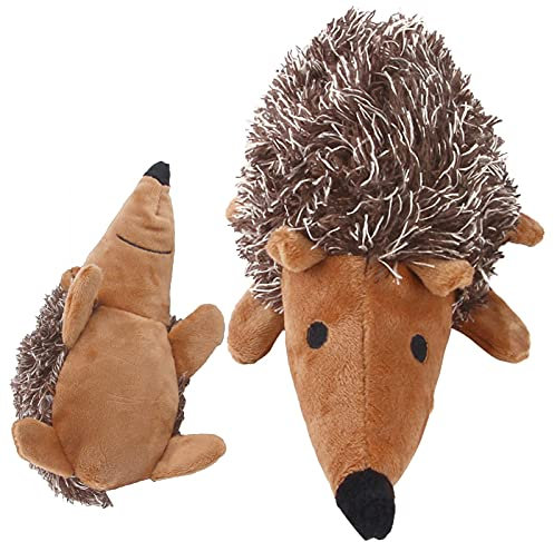Fowybe Plüschspielzeug Für Hunde,Interaktives Plüsch-Hundespielzeug Sicheres, Langlebiges Kauspielzeug Für Kleine Hunde,Igel Plüsch Hundespielzeug Interaktiv Hundspielzeug