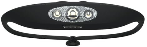 Knog Unisex – Adultos Bandicoot 250 Linterna frontal Negro, Talla Única