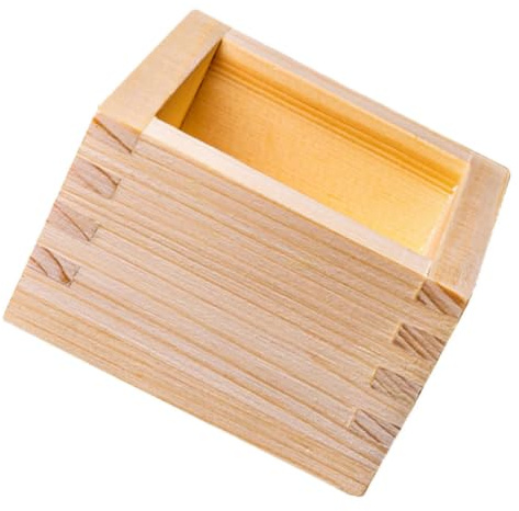 Cabilock Japanische Sake Holzbox Mit Sake Becher Halter Kreative Aufbewahrung Für Sake Tassen Und Kleine Kuchen Traditionelles Japanisches Design Für Sushi Geschirr Und Sake Genuss