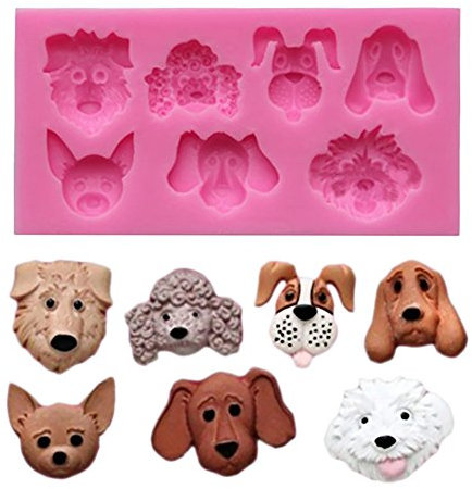 FIYSON Silikon-Form Für Tiere, Backformen Set Silikon DIY Silikon Seifenform, Silikon Fondant Formen Tiere, 3D Silikon Backform Silikonformen Backen Set,Wald Kuchen Dekorative Mold für DIY Tierformen