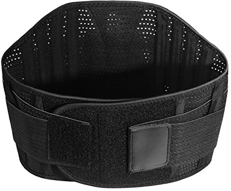 Sportgürtel for Herren und Damen, hochelastisch und atmungsaktiv, geeignet zur Rückenunterstützung bei Ischias, Bandscheibenvorfall, Fitness-Gewichtheben, Kreuzheben und anderen Sportarten, einteilig