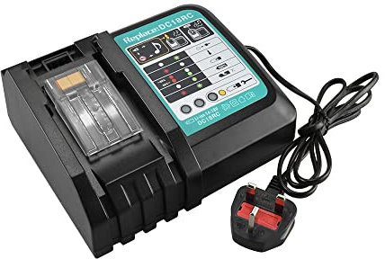 aunstarwei 18V 3.0A Rapid Li-ion Battery Charger Replacement for DC18RC 14.4V and 18V LXT Lithium-Ion Batteries BL1850 BL1840B BL1820 BL1815 BL1860 BL1430 BL1450 BL1830