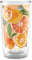 Tervis Yao Cheng Chilled Fruit Orange Tangelo Made in USA Double Walled Insulated Tumbler Travel Cup Keeps Drinks Cold & Hot, 16oz, Orange Tangelo