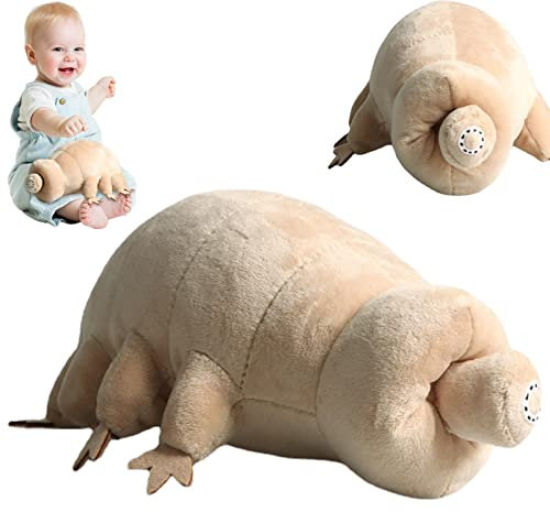 Joberio Süße Ricky Rain Plüschpuppe lustig hässlich, Bär Plüschpuppe realistisch für Kinder, Meerestiere Geschenke für Dekoration und Zuhause, Grinch Plüschpuppe Stofftier Stofftier