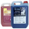 MUNTRADE Set WC Rinse 5L + WC Blue 5L | Zusatz für die Toilettenspülung und Zusatz für das Schwarzwasser von Wohnwagen und Wohnmobilen | sanitärflüssigkeit für campingtoilette