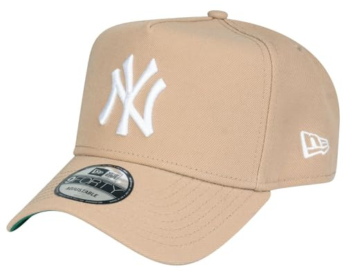New Era 9Forty Snapback Trucker Cap - New York Yankees Camel