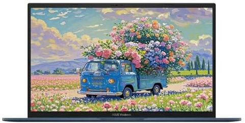 ASUS Ordinateur portable Vivobook, écran LED IPS FHD 17,3 (1920 x 1080), Intel i3-1215U, 6 cœurs, 24 Go de RAM DDR4, SSD de 1 To, bleu silencieux, HDMI, Win 11 Home, TWE tapis de souris