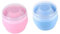 DECHOUS 2Sätze Puder Hauchbehälter Teilig Mit Praktischem Puff Aufbewahrungsbox Für Hygienische Anwendung Von Babypuder Handlich