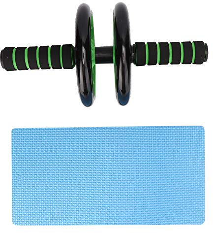 Abdominal Exercise Roller | 3 - Wheel Core Workout Equipment for Home Gym/Office | 400kg Capacity Non - Skid ABS Roller | Strengthens Abs/Back/Arms