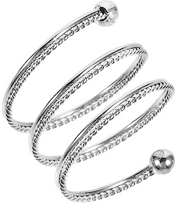 ROMISBABA 1Stück Einstellbarer Offener Fingerring Hochwertigem Kreativer Modischer Ring für Damen Herren für Partys Jubiläen