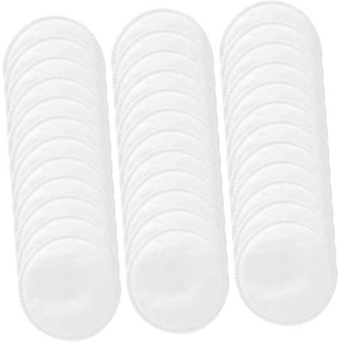 PRETYZOOM 100 Runde Make Up Entferner Pads aus Vliesstoff Tragbare Reinigungspads für Tägliche Gesichtspflege zum Abschminken