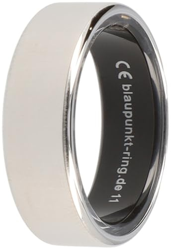 Blaupunkt Smart Ring Pro | kein ABO | höchster Datenschutz | Keine Cloudanmeldung | Titan | Schritte, Schlaf, Puls, Blutsauerstoff SpO2, HRV | IP68 | für Android und iOS |