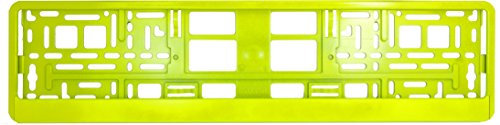 TAPORT® CAR REGISTRATION HOLDER FOR ANY CAR, VAN, TRUCK, TRAILER (YELLOW NEON HIGHLIHTER)