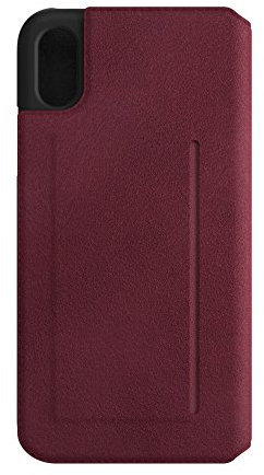 bugatti Parigi Booklet Ultrasuede Rot für iPhone X