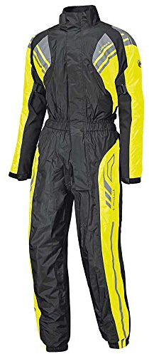 Held Flood Motorrad Regenbekleidung Herren Schwarz-Neongelb B-XL