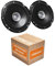 Seat Leon 2 1P - Lautsprecher Boxen JVC CS-J610X - 16,5cm Auto Einbauzubehör 300Watt Koaxe KFZ PKW Paar - Einbauset