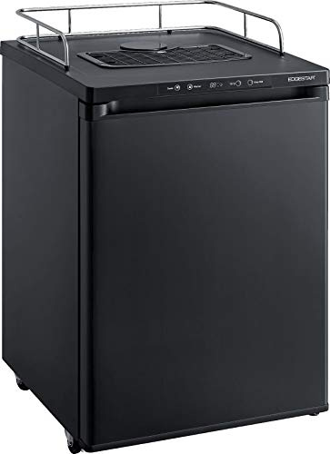 EdgeStar BR3002 24 Inch Wide Kegerator Conversion Refrigerator for Full Size Kegs with Deep Chill Mode - Black