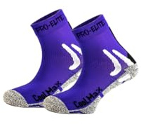 Pro-Elite Coolmax-Socken, Anti-Blasen, Herrensocken, Damensocken, Sportsocken, empfohlen für Laufen, Trekking, Fahrrad, Leichtathletik, Fußball, Tennis, Paddel, Wandern., violett, 39-42