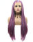 SereneWig - Pelucas trenzadas para mujer, color lila y morado