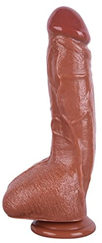 SWHYHG Dǐdlǒ Grőß XXL, 25cm / 9,84'' Saugnapf Männer 100% Frauen Spielzeug Stick Toy Persönliches Paare Mach Mit Riesige Und Starkem Fun Hartes ZJJYJ0830L