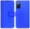 Samsung Galaxy S20 FE Case Premium PU Leather Flip Wallet Phone Case Cover Compatible with Samsung S20FE 6.5 Inch (Blue)