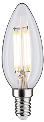 Paulmann 28915 LED Lampe Filament Kerze 4,8W Leuchtmittel klar 4000K Neutralweiß E14