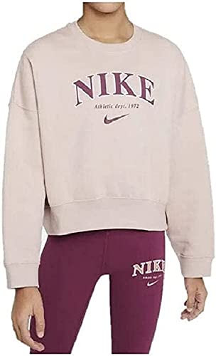 NIKE NSW Trend Felpa con Cappuccio Pink Oxford L