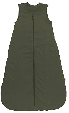schlummersack Schlafsack Baby Sommer 80 cm dünn Olive | Babyschlafsack Sommer 1.0 Tog 1 Tog Baby Schlafsack Sommer | Sommer Schlafsack Baby Baumwolle Frühling