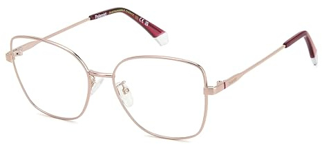Polaroid Damen Df-108137 Prescription Eyewear Frames | Gefertigt aus Öko-Metall, optional mit Sonnenbrillentönung oder Blaulichtfilter, inklusive Brillenetui