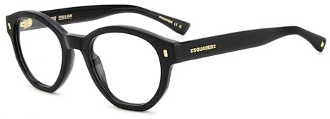 DSQUARED2 Brille D2 0131 Größe 50-21 mm Schwarz