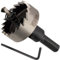 AERZETIX - C73290 - Scie-cloche en tôle Ø36 mm avec foret-guide HSS + clé hexagonale - scie trépan pour mandrin à mâchoires - en acier