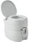 SPOTRAVEL 20L Portable Camping Toilet, Outdoor Flushing Toilet with Waste Tank, Flush Pump & Handles, Compact Emergency Commode Porta Potty for RV Travelling Hiking Fishing Road Trip, 150KG Capacity