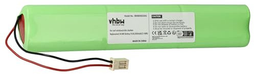 vhbw batteria compatibile con Velux tenda avvolgibile dell'abbaino e tapparelle, finestre (2000mAh, 10,8V, NiMH, con cavo)