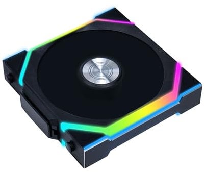 Lian Li UNI FAN SL Wireless PC Fan 120mm RGB – Reverse Blade Gaming PC Fan Black | PWM Fan - 40 ARGB LEDs - up to 2,000 RPM - Slot-in System - High Airflow - Low Vibration - Quiet