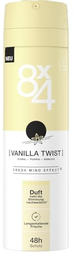 6er Pack - 8x4 Deospray 48h Protection - Vanilla Twist - 150ml