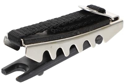 Gitarren Capo aus Kunststoff, Präzise, Schnell Lösbar, Schwarz | E-gitarre und Akustikgitarre, für Einsteiger und Erfahrene Spieler, Praktisches Zubehör