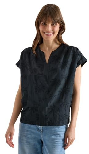 Cecil Embroidery Bluse Palm Breeze Green XXL